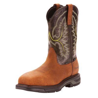 Ariat WorkHog XT - Werkschoenen Bruin / Chocola Heren - 16796-583